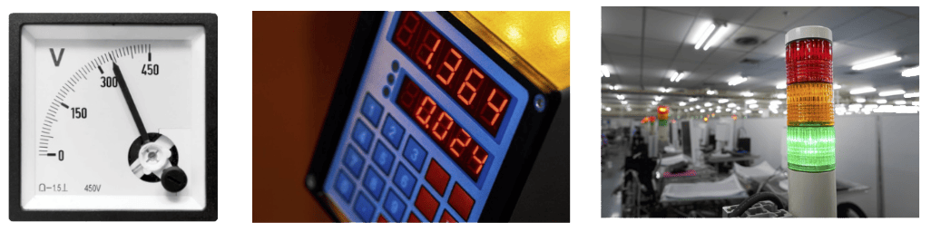 メータとランプ